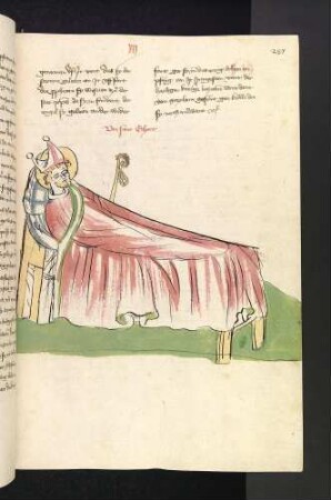 Bischof Erhard von Regensburg auf seinem Sterbebett