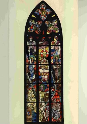 Entwurf für ein Glasfenster in der Katholischen Kirche in Eltville