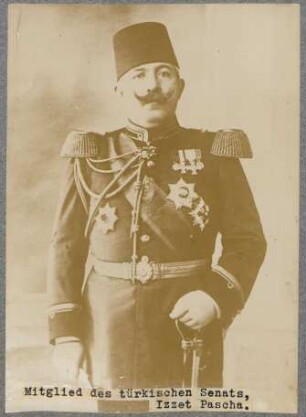 Mitglied des türkischen Senats, Izzet Pascha