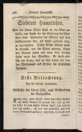 386-409, Erste Betrachtung.