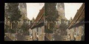 Wohnhäuser hinter der Johanniskirche, Lüneburg