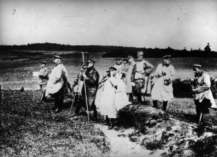 HINDENBURG-SERIE Nr. 8 "Hindenburg auf dem Schlachtfeld bei Prascznysz Juli 1915"