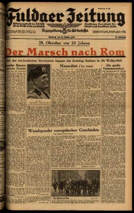 Ausgabe vom Mittwoch, den 28. Oktober 1942.