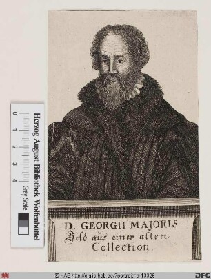 Bildnis Georg Major (eig. Maier)
