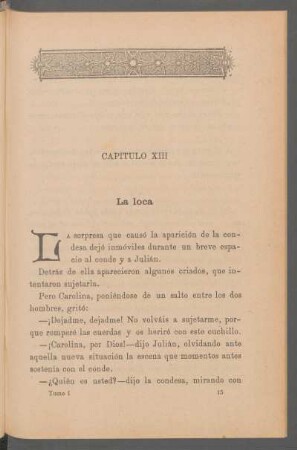 Capítulo XIII - La loca