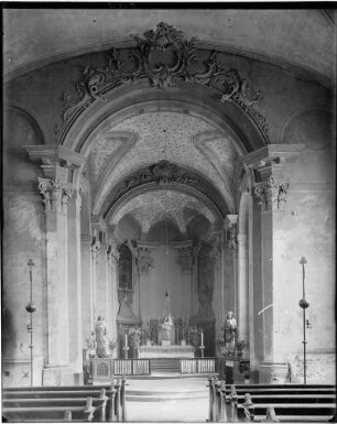 Kappelwindeck Katholische Kirche Santa Maria Ansicht nach Osten Richtung Chor