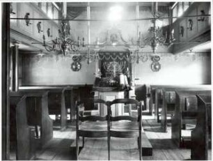 Külsheim, TBB; Synagoge, Innenansicht