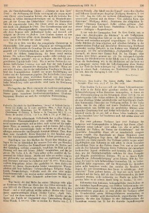 336-339 [Rezension] Schoeps, Hans-Joachim, Die letzten dreissig Jahre