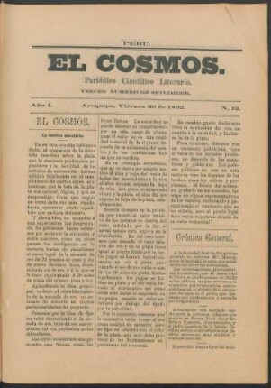 Tercer número de septiembre, Viernes 30 de 1892