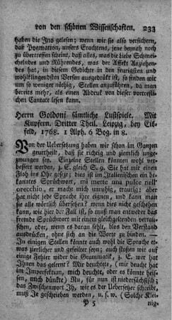 Sämmtliche Lustspiele. T.3.