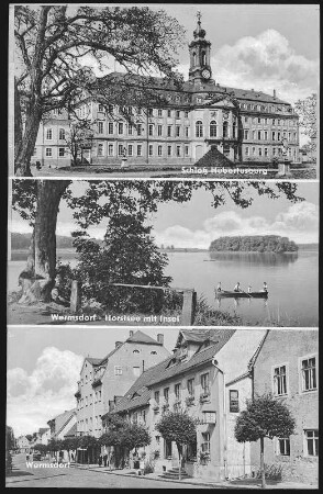 Wermsdorf. Schloss Hubertusburg und Horstsee