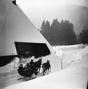 Mit dem Pferdeschlitten im Hochschwarzwald