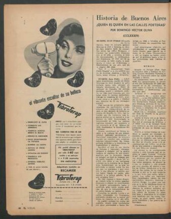 Historia de Buenos Aires : ¿Quién es quien en las calles porteñas?