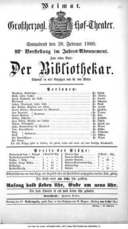 Der Bibliothekar