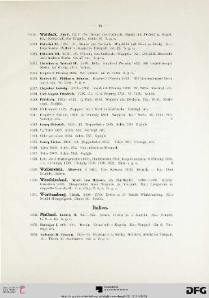 Italien (Nr. 1052-1080)