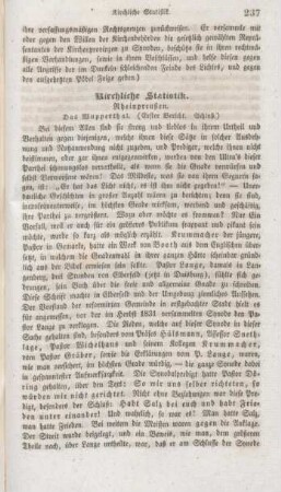 237-240 Kirchliche Statistik