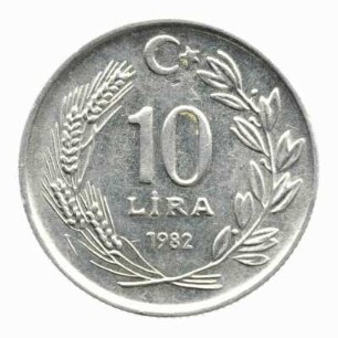10 Lira 1982