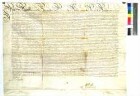 Kaiser Rudolf verspricht dem Zacharias Geizkofler, der sich für eine Schuld des Kaisers von 300000 fl (Anleihen) bei den Gebrüdern Marx, Hans und Jakob Fugger selbst verschrieben hat, Schadloshaltung