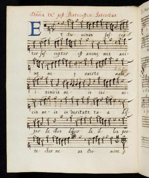 49v - 50r Ecce Deus adiuvat me
