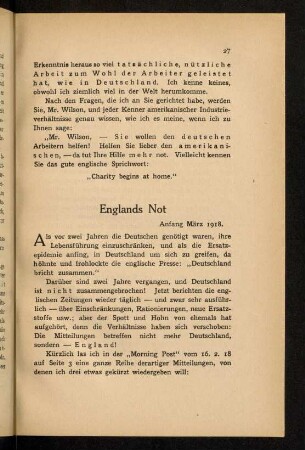 27-30, Englands Not