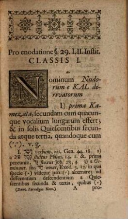 Ioh. Andr. Danzii Mišqelī sēmōt u-pō'alim Sev Paradigmata Nominvm Simplicivm, Ac Verborvm Integra : Qvibvs Pro Lingva Intimivs Addiscenda, Imperfecta Qvaeqve ad Analogiam Perfectorvm, Observata Regvla Cvilibet Speciei Propria Rite Applicata Exhibentvr