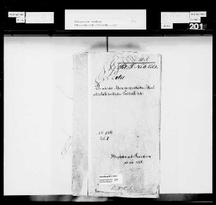 Bewilligte Vorschüsse aus der Johanngeorgenstädter Schurfgelderkasse, Band 1