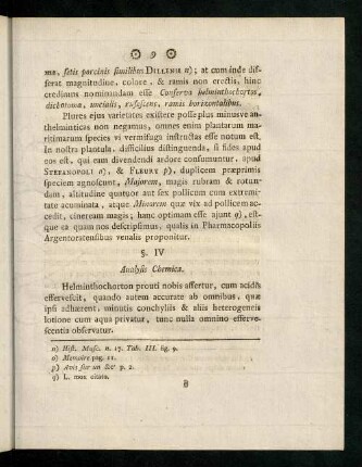 9-24, §. IV Analysis Chemica. - §. V. Vires