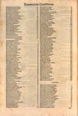 Consiliorvm Seu Responsorum Alexandri Tartagni Imolensis ... Liber, 1