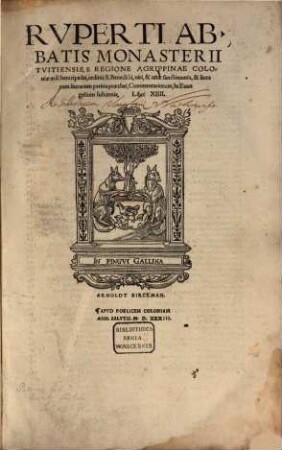 Commentariorum in Evangelium S. Johannis Libri XIV