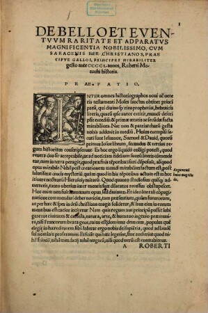 Bellvm Christianorvm Principvm, Praecipve Gallorvm, Contra Saracenos, Anno Salvtis M.LXXXVIII pro terra sancta gestum