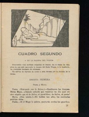 Cuadro segundo : En la pagoda del viento