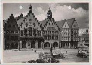 Frankfurt am Main, Alt Limpurg, Römer, Löwenstein, Frauenstein, Salzhaus und Gerechtigkeitsbrunnen
