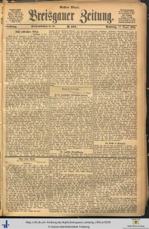 17.08.1901 (Erstes Blatt)