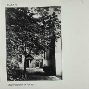 Fotografie: Leuschnerdamm 11, um 1981