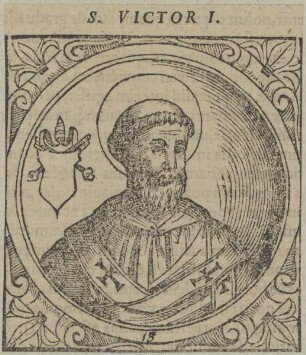 Bildnis von Papst Victor I.