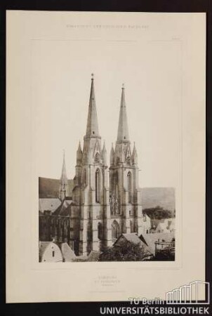 Marburg St. Elisabeth Westansicht