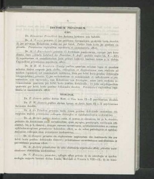 Doctorum Privatorum.