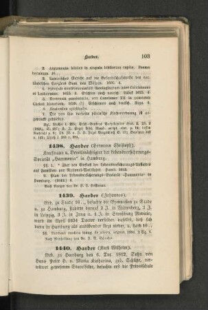 1439. Harder (Johannes).