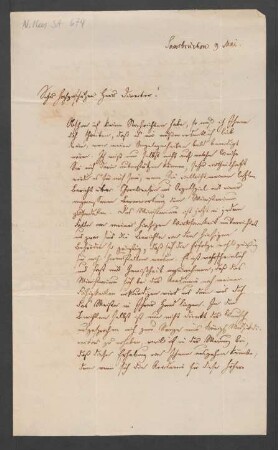 Brief an Carl Friedrich Rungenhagen : [9. Mai]
