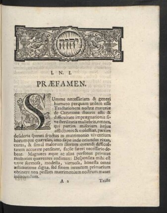 Praefamen.