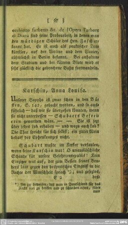 Karschin, Anna Louisa