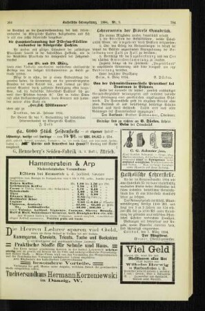 Von der Lehrmittelsammelstelle Petersdorf bei Trautenau in Böhmen