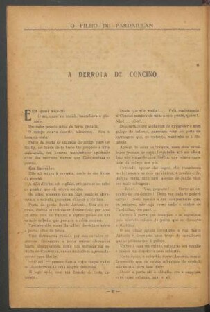 A derrota de Concino
