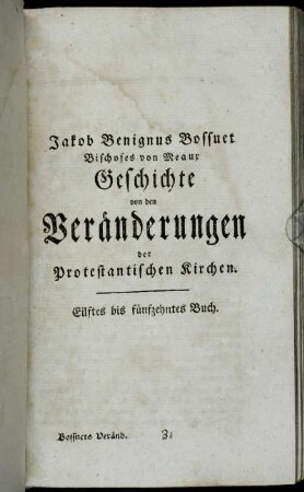 Eilftes bis fünfzehntes Buch.