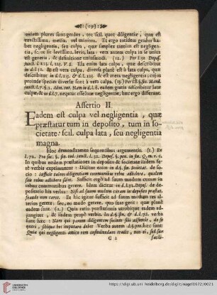 Assertio II