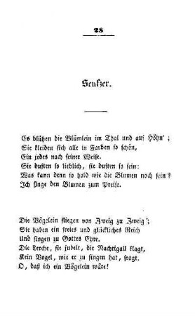 Seufzer