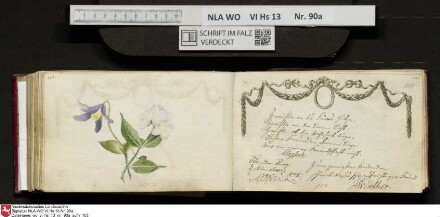 Stammbuch des Ernst Philipp Ludwig Zellmann (1763-1795) aus
                           Braunschweig