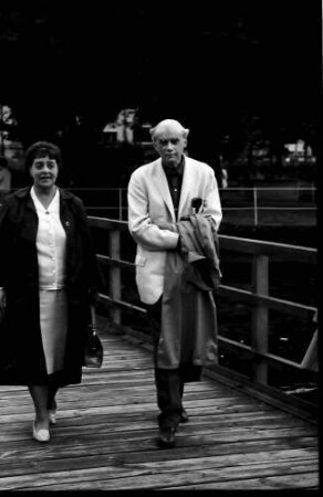 15. Tagung 1965 Physiker; Maikäferrede: Frau Hein, Paul Dirac