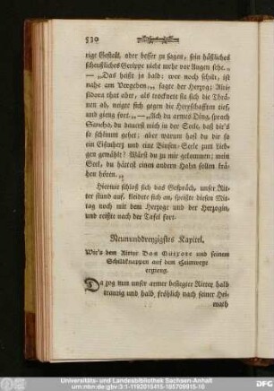 Neununddreyzigstes Kapitel. Wie's dem Ritter Don Quixote und seinem Schildknappen auf dem Heimwege ergieng.