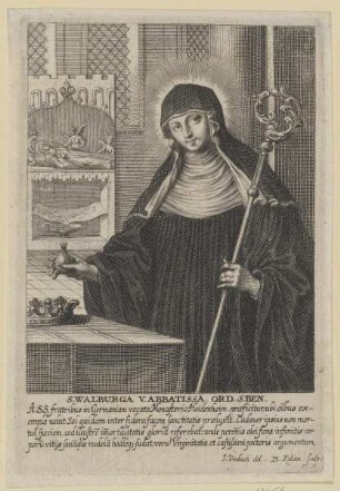 Bildnis der S. Walburga